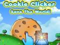 Žaidimas Cookie Clicker: Išsaugokite pasaulį  internete
