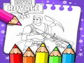 Žaidimas Fortnite spalvinimo knyga  internete