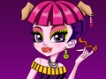 Žaidimas Monster High makiažas  internete