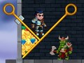 Žaidimas Padėkite herojui  internete