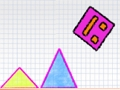 Žaidimas Geometrija Dash Paper Pastaba  internete