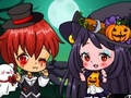 Žaidimas Helovino Chibi pora  internete