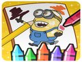 Žaidimas Dažymas Minionas  internete