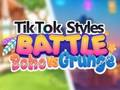 Žaidimas „TikTok“ stilių mūšis „Boho vs Grunge“.  internete