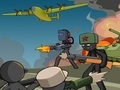 Žaidimas „Stickman WW2“ internete