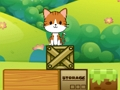 Žaidimas Kitty Falls „Gelbėk katę“.  internete