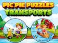 Žaidimas „Pic Pie Puzzles“ transportas  internete