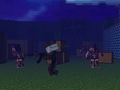 Žaidimas „Pixel Zombies“ išgyvenimo „Toonfare“ internete