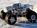 Žaidimas Žiemos Monster Truck galvosūkiai  internete
