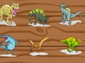 Žaidimas Dinozaurų dėlionė  internete