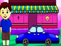 Žaidimas Automobilio pabėgimas  internete
