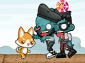 Žaidimas „Doggy vs Zombies“ internete