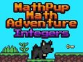 Žaidimas MathPup Math Adventure sveikieji skaičiai  internete