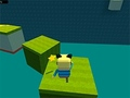 Žaidimas Kogama: „Moving Block Parkour“.  internete