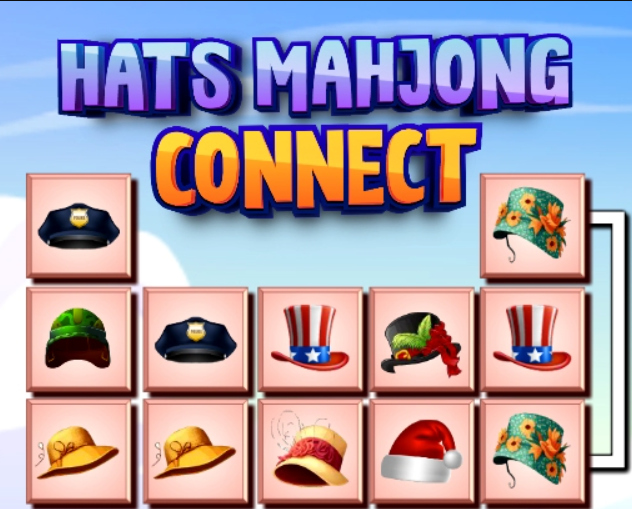 Žaidimas Kepurės Mahjong Connect  internete
