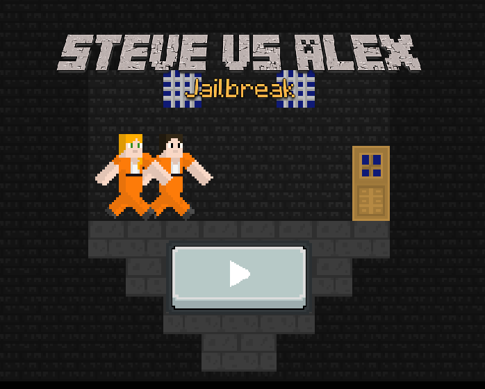 Žaidimas Steve'as vs Alexas Jailbreak internete