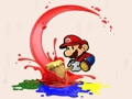 Žaidimas Mario Rush spalvinimo knyga  internete
