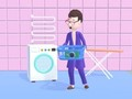 Žaidimas Pašėlusi skalbykla  internete
