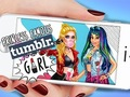 Žaidimas Princesė, garsi socialinių tinklų mergina  internete