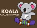Žaidimas Koala dažymo puslapiai  internete