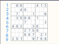 Žaidimas Klasikinis sudoku galvosūkis  internete