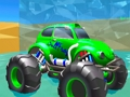 Žaidimas Monster Truck dangaus lenktynės  internete