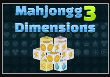 Žaidimas Mahjongg 3 matmenys  internete
