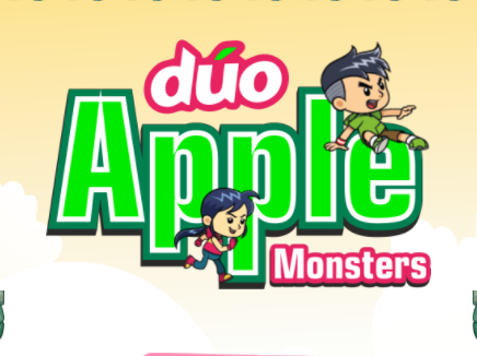 Žaidimas Duo „Apple Monsters“ internete