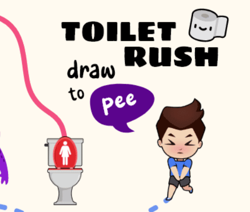 Žaidimas Tualeto skubėjimas: Draw To Pee  internete