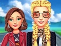 Žaidimas BFFs baikerių mada  internete