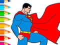 Žaidimas Spalvinimo knyga: Supermenas  internete