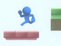 Žaidimas Parkour ant oro blokų  internete