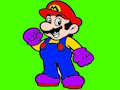 Žaidimas Mario spalvinimo knyga vaikams  internete