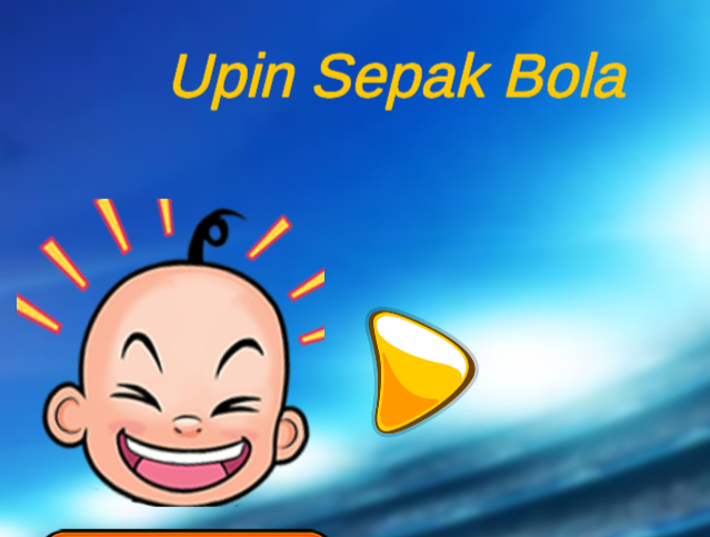 Žaidimas Upin ipin sepak bola internete