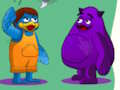 Žaidimas Grimace Monster Dop istorija  internete