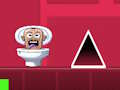 Žaidimas Geometry Dash Skibidi tualetas  internete