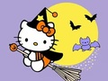 Žaidimas Spalvinimo knyga: Kitty Halloween  internete