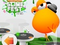 Žaidimas Nickelodeon Slime Fest: praleiskite ritmą  internete