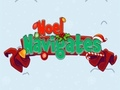 Žaidimas Noelis naršo  internete