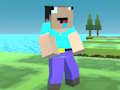 Žaidimas Parkour amatas noob Steve 2 internete