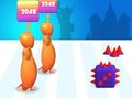 Žaidimas „Cube Run 2048“ internete
