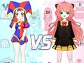 Žaidimas Blizganti anime žvaigždžių suknelė  internete