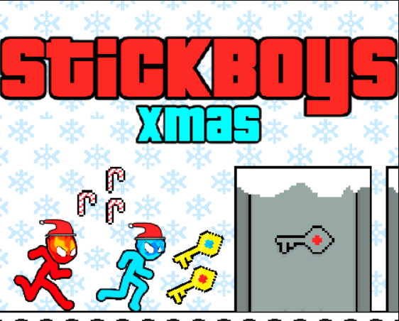 Žaidimas StickBoys Kalėdos  internete