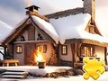Žaidimas Dėlionė: Sniego namas  internete