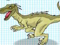 Žaidimas Dinos spalvinimo knyga  internete