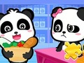 Žaidimas Dėlionė: „Baby Panda“ prekybos centras  internete
