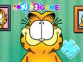 Žaidimas Dėlionė: Garfieldo paveikslas  internete