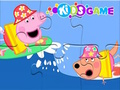 Žaidimas Dėlionė: „Peppa Pig“ buriavimas jūra  internete