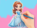 Žaidimas Spalvinimo knyga: Chibi Princess  internete