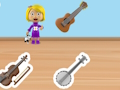 Žaidimas Alisos muzikos instrumentų formų pasaulis  internete